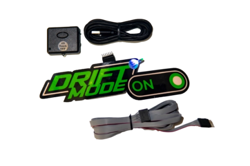 Panel świetlny LED | Elektryczna Naklejka DRIFT MODE ON