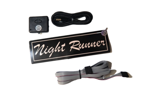 Panel świetlny |  Elektryczna Naklejka LED Night Runner