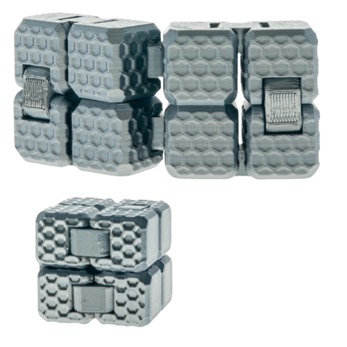 Infinity Cube - Kostka Antystresowa Nieskończoności - Druk 3D