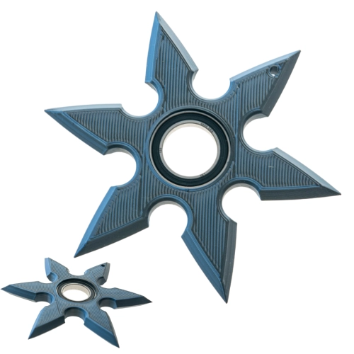 Ninja Shuriken Spinner Brelok do Kluczy - Hit TikTok!