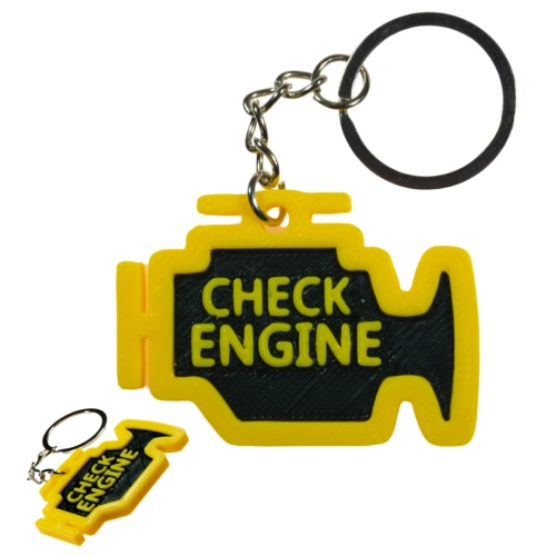 Brelok Zawieszka CHECK ENGINE do Kluczy W02