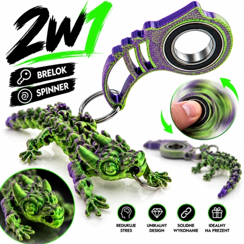 Keyspinner/ Keyrambit/ Keyflipper + Flexi Dragon/ Smok GOBLIN HIT TikTok