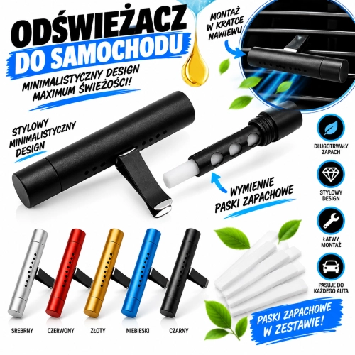Zapach Samochodowy do samochodu AUTA + 2 WKŁADY